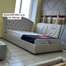 Ліжко Вінсенто 140*200 з п.м. (бежевий велюр)